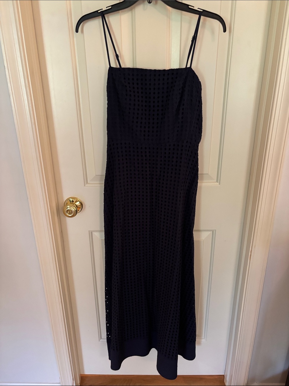 NWOT Tuckernuck Navy Eyelet Rhea Dress S - Picture 6 of 8